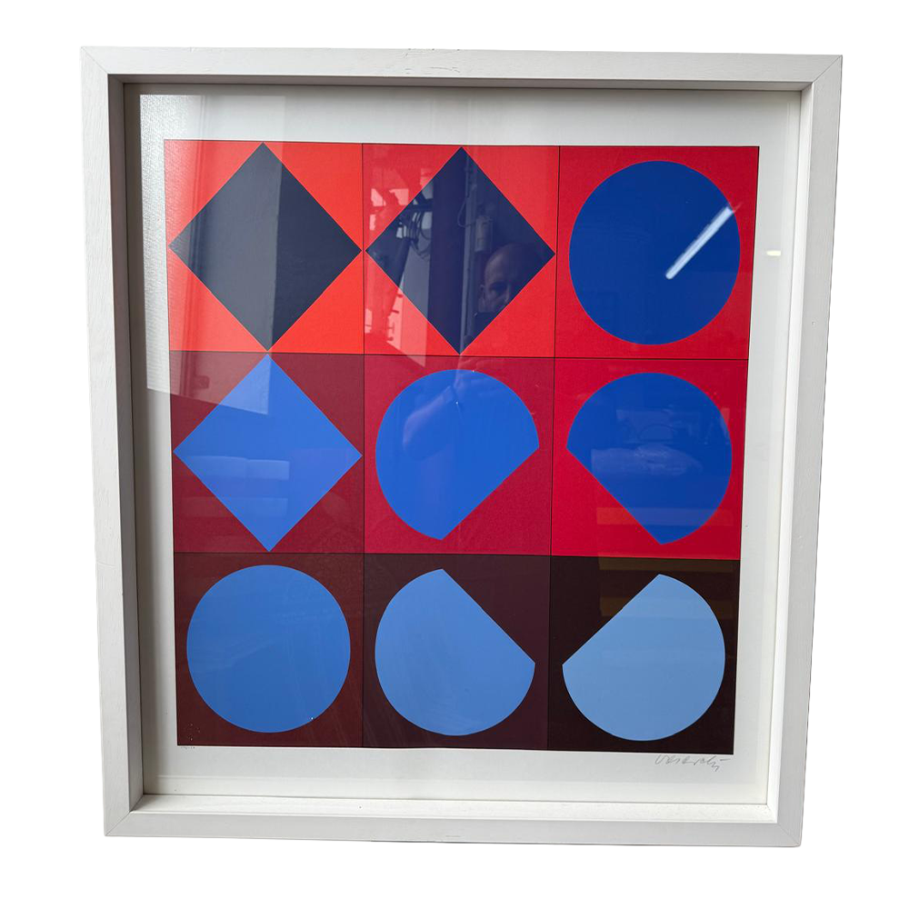 Viktor Vasarely - Lito Pezzo 1 - Anni '70