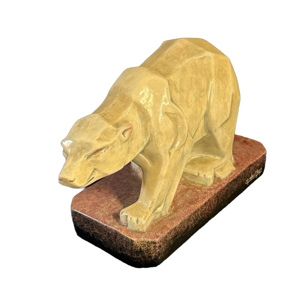 Ceramica Francese Orso - Anni '30