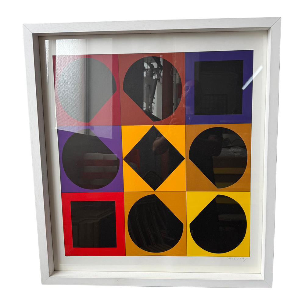 Viktor Vasarely - Lito Pezzo 2 - Anni '70