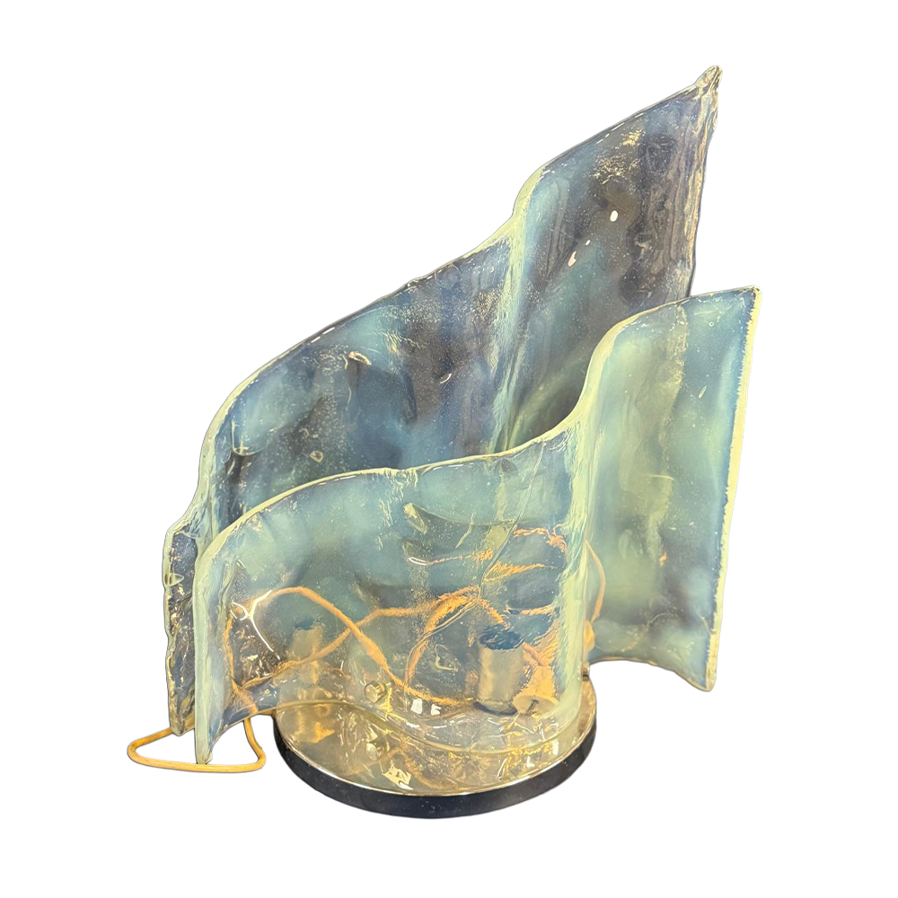 Lampada-Scultura Mazzega - Anni '70