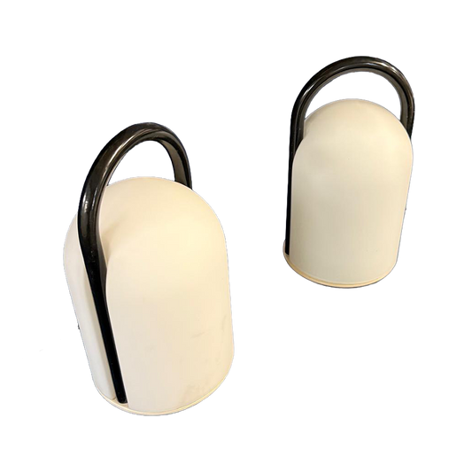 Coppia Lampade Tender Romolo Lanciani - Anni '70